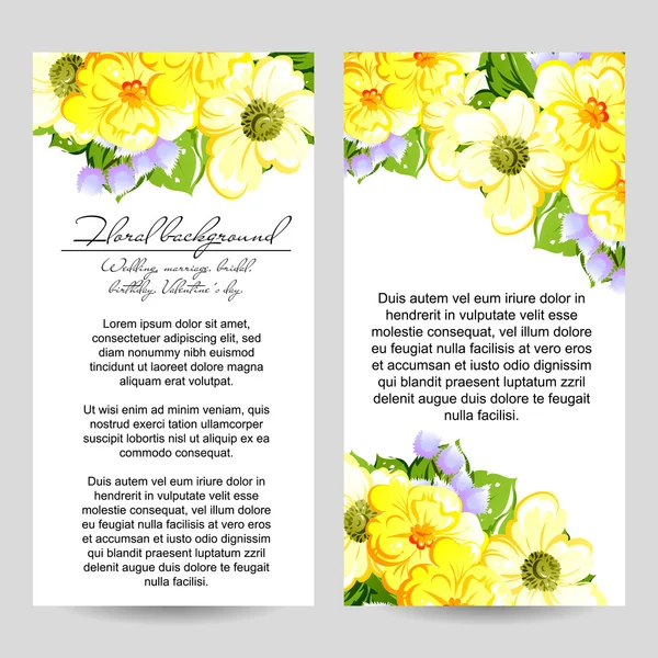 Tarjeta de invitación de boda — Vector de stock