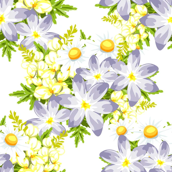 Flower pattern background — Stock Vector