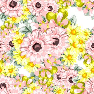 çiçek desen arka plan