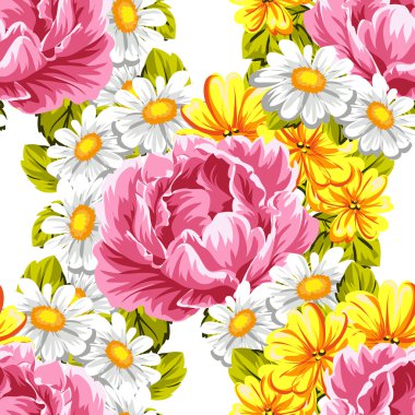 çiçek desen arka plan