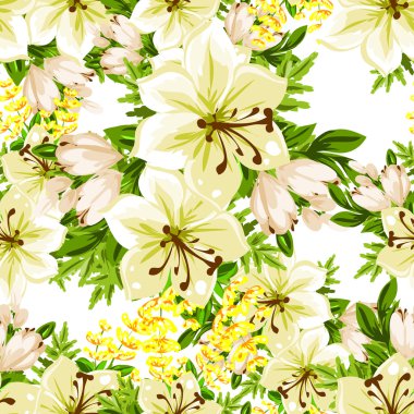 çiçek desen arka plan