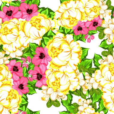 çiçek desen arka plan