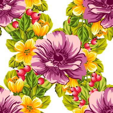 çiçek desen arka plan