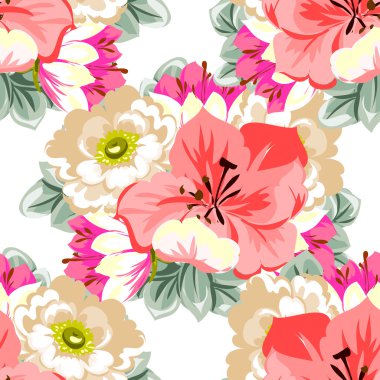 çiçek desen arka plan