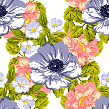 çiçek desen arka plan