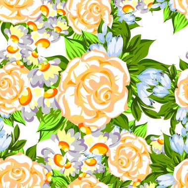 çiçek desen arka plan