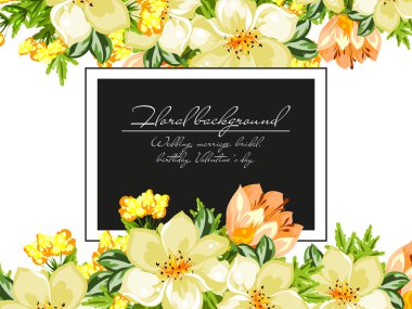 Düğün davetiyesi. 