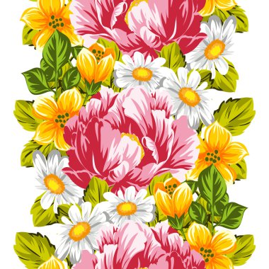 çiçek desen arka plan