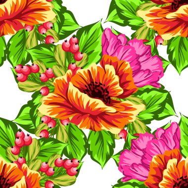 çiçek desen arka plan