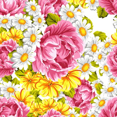 çiçek desen arka plan