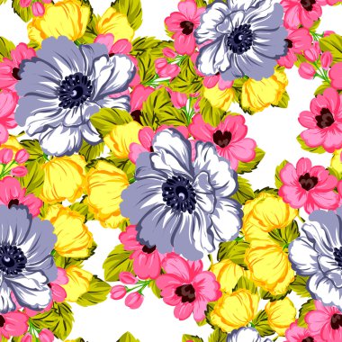 çiçek desen arka plan