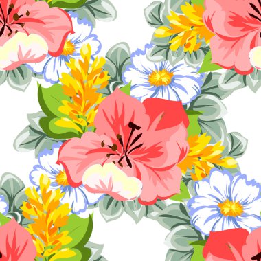 çiçek desen arka plan