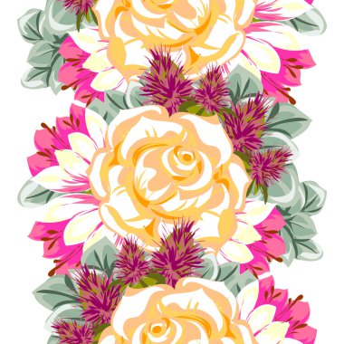 çiçek desen arka plan