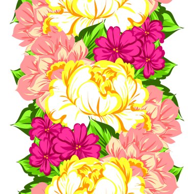 çiçek desen arka plan