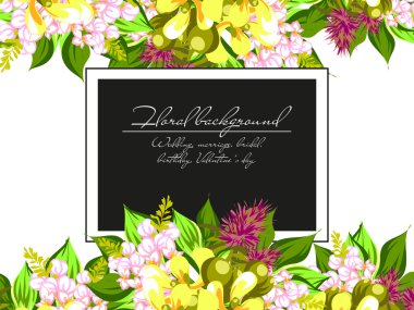 Düğün davetiyesi. 