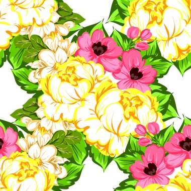 çiçek desen arka plan