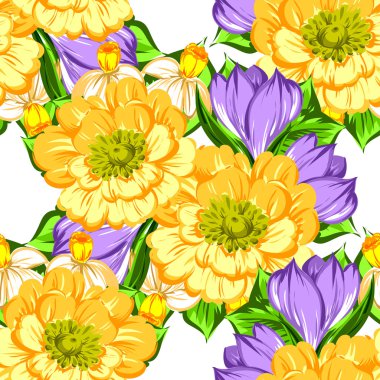 çiçek desen arka plan