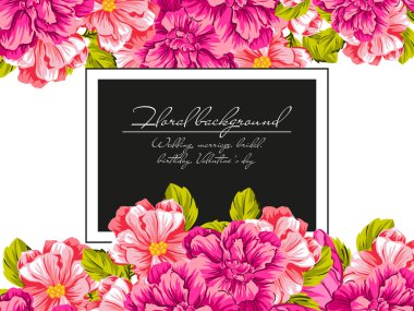 Düğün davetiyesi. 