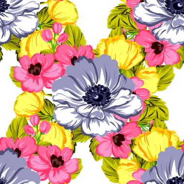 çiçek desen arka plan