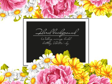 Düğün davetiyesi. 