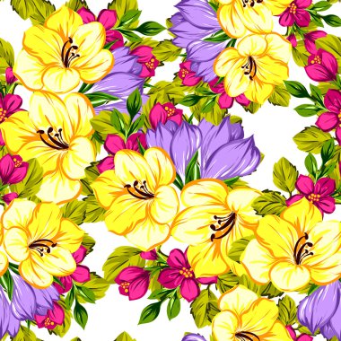 çiçek desen arka plan