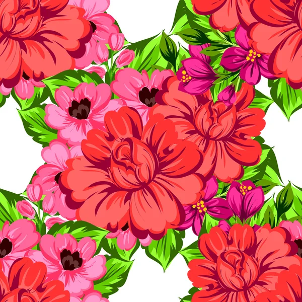 Flower pattern background — Stock Vector