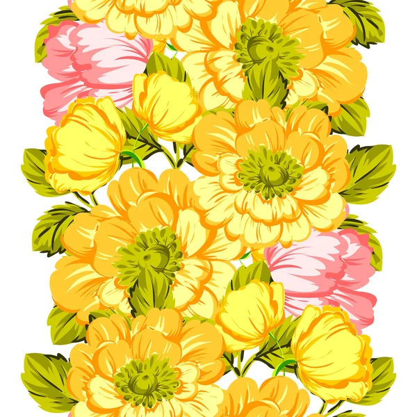 Flower pattern background — Stock Vector