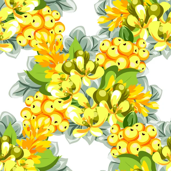 Flower pattern background — Stock Vector