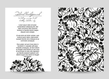 çiçekli narin davet