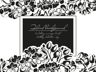 çiçekli narin davet