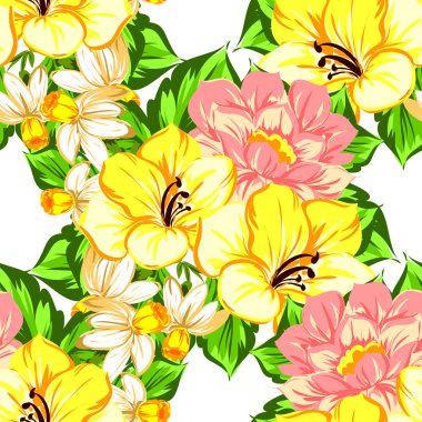 çiçek desen arka plan