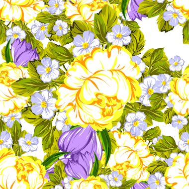 çiçek desen arka plan