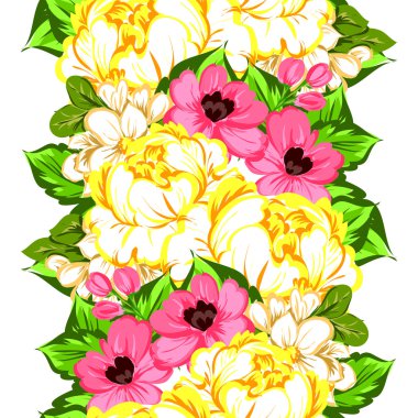 çiçek desen arka plan