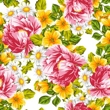 çiçek desen arka plan