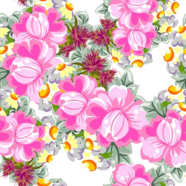 çiçek desen arka plan