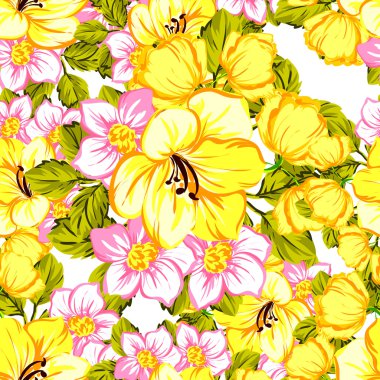 çiçek desen arka plan