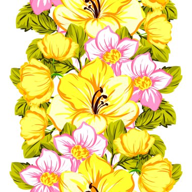 çiçek desen arka plan