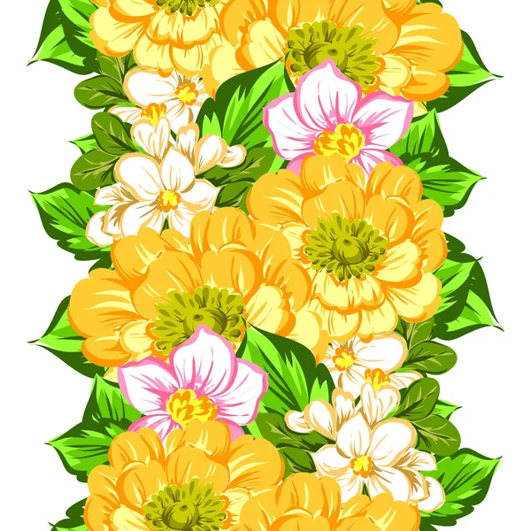 Flower pattern background — Stock Vector