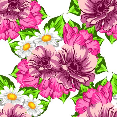 çiçek desen arka plan