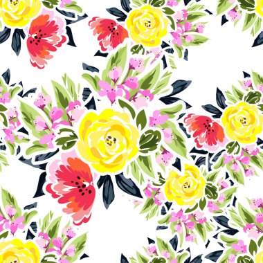 çiçek desen arka plan