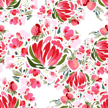 çiçek desen arka plan