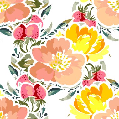 çiçek desen arka plan