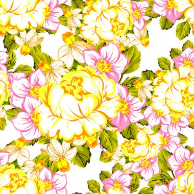 çiçek desen arka plan