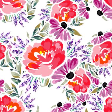 çiçek desen arka plan