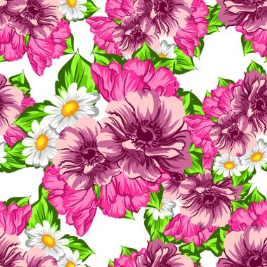 çiçek desen arka plan