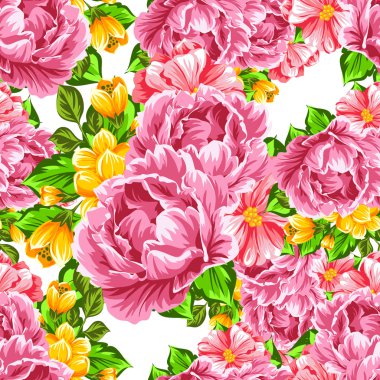 çiçek desen arka plan