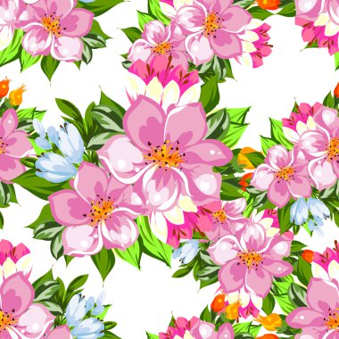 çiçek desen arka plan