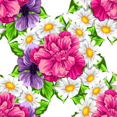 çiçek desen arka plan