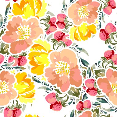 çiçek desen arka plan