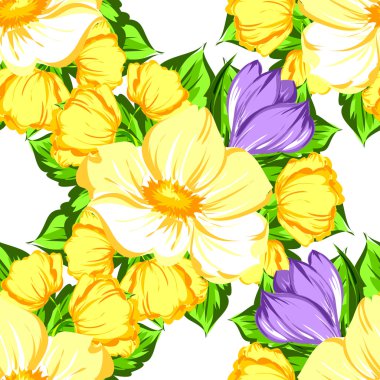 çiçek desen arka plan